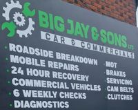 Mechanic Fixing Car